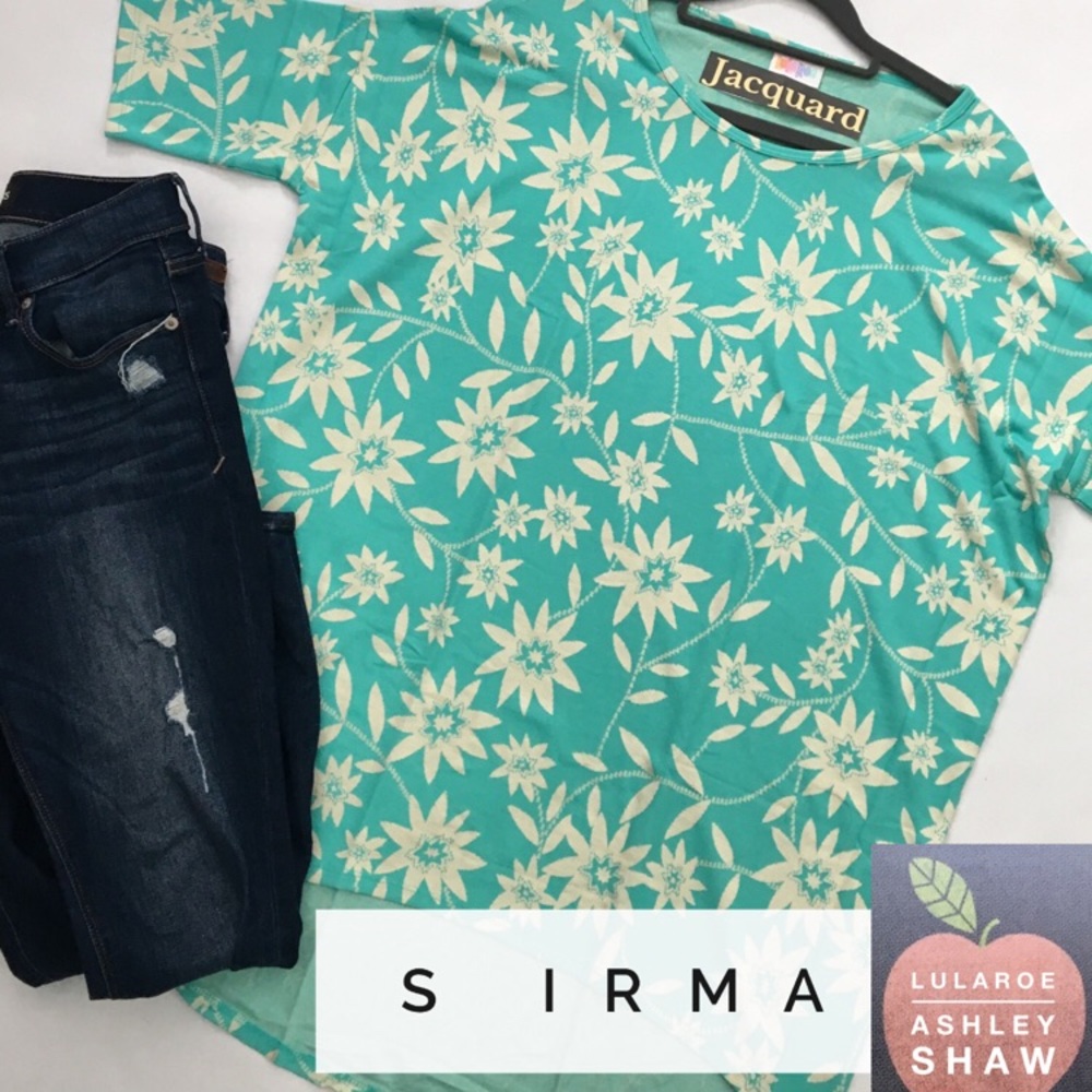 LuLaRoe Floral Sweater Irma Tunic - NWT